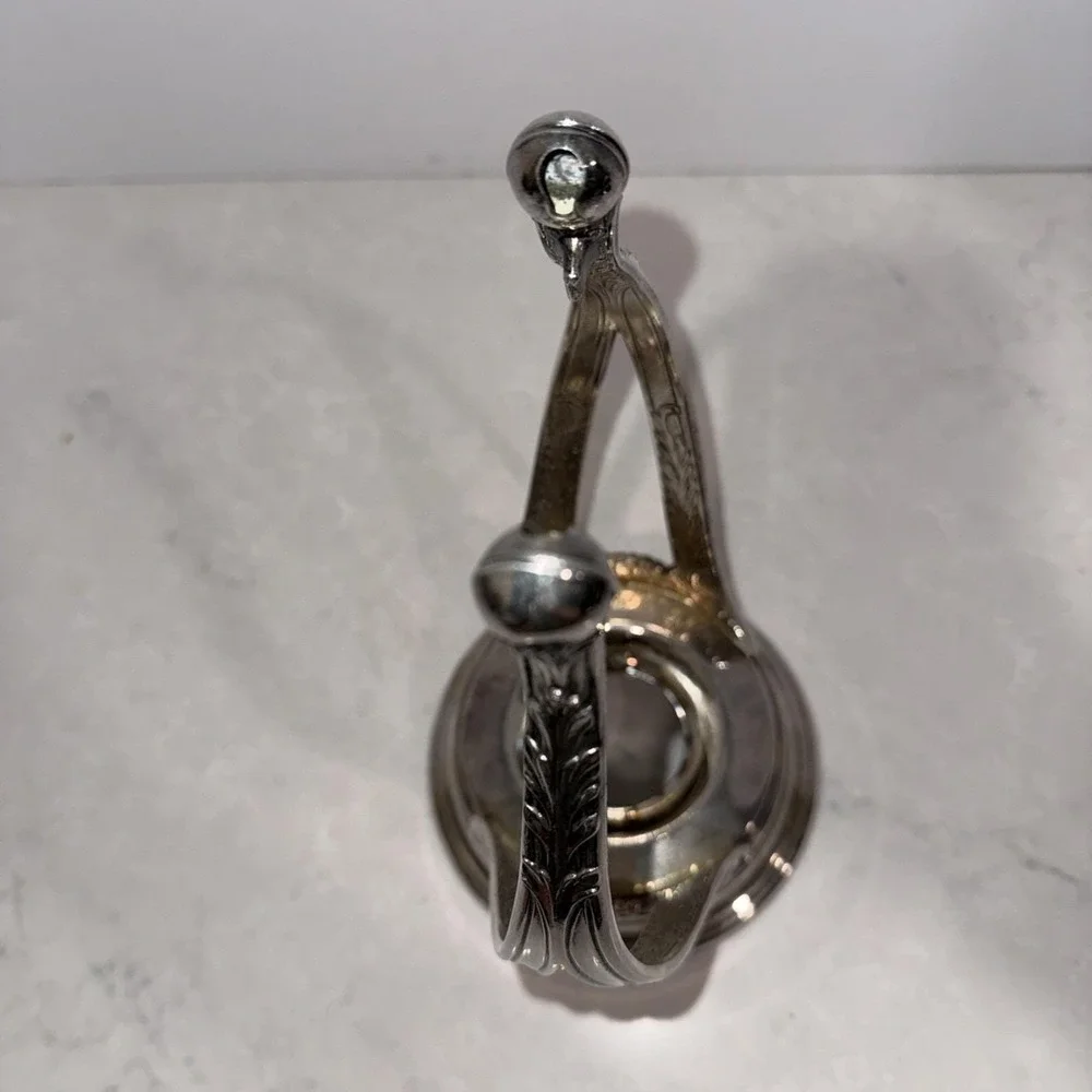 Vtg Silverplate NEWPORT by GORHAM Victorian Coffee Tea Carafe Holder Stand Only